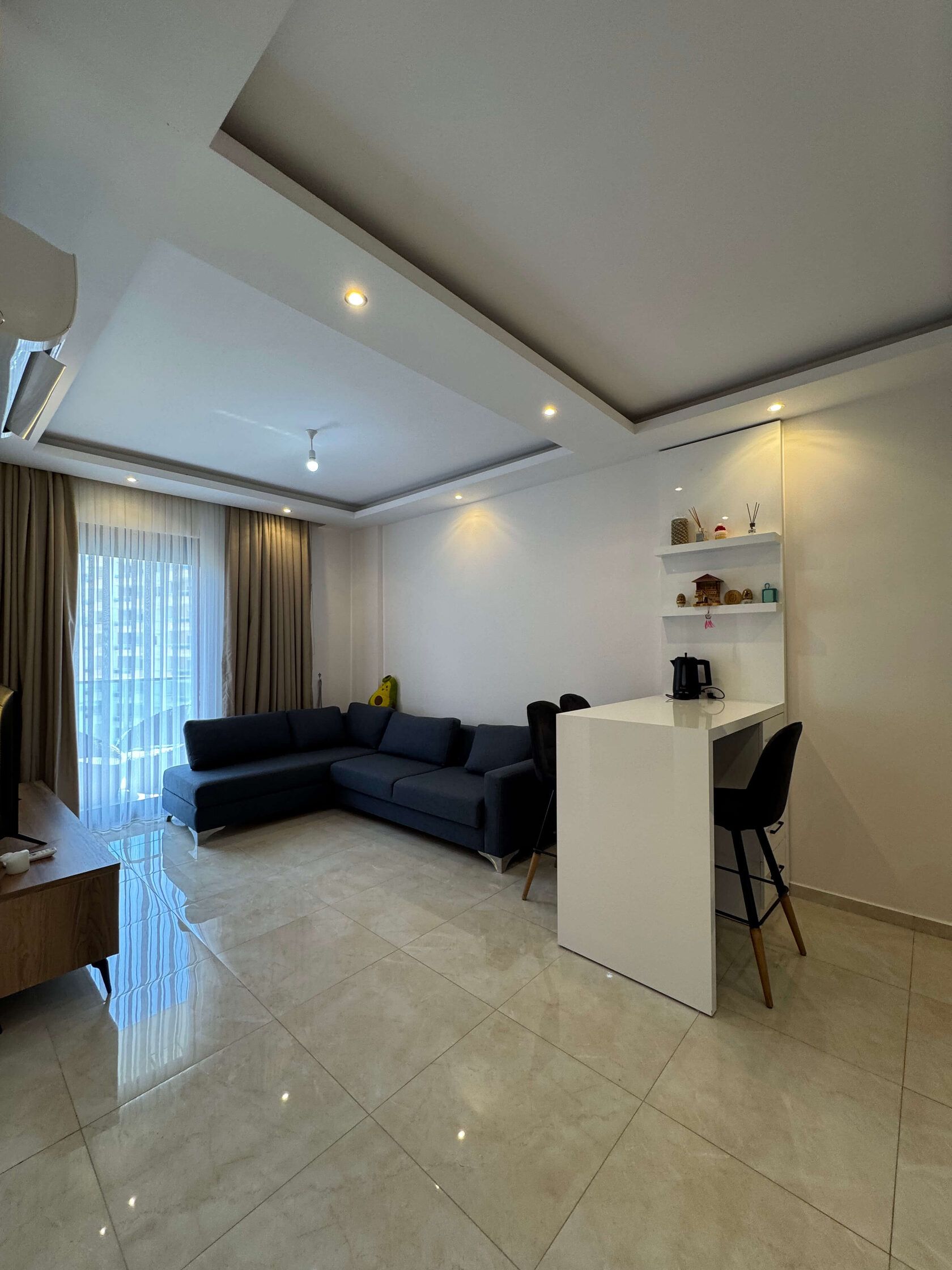 Home in Alanya: 1+1 apartment at Antares Hill, Mahmutlar